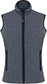 Womens microfleece vest KARIBAN, dark navy, S