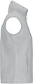 Womens microfleece vest KARIBAN, light grey, L