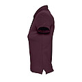 WOMENS POLO SHIRT PASSION, BURGUNDY, L