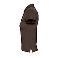 WOMENS POLO SHIRT PASSION, CHOCOLATE, S