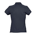WOMENS POLO SHIRT PASSION, NAVY, L