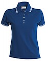 Womens polo T-shirt PAYPER SKIPPER LADY, royl blue/white, S