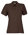 Womens polo T-shirt PAYPER VENICE LADY, brown, XL