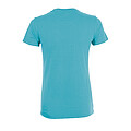 WOMENS ROUND COLLAR T-SHIRT REGENT WOMEN, ATOLL BLUE, L