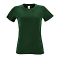 WOMENS ROUND COLLAR T-SHIRT REGENT WOMEN, BOTTLE GREEN, XL