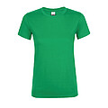 WOMENS ROUND COLLAR T-SHIRT REGENT WOMEN, KELLY GREEN, L