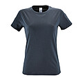 WOMENS ROUND COLLAR T-SHIRT REGENT WOMEN, MOUSE GREY, S