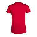 WOMENS ROUND COLLAR T-SHIRT REGENT WOMEN, RED, 3XL