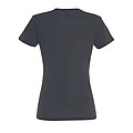 WOMENS ROUND NECK T-SHIRT IMPERIAL WOMEN, MOUSE GREY, XXL