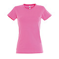 WOMENS ROUND NECK T-SHIRT IMPERIAL WOMEN, ORCHID PINK, S