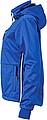 Womens softshell jacket JAMES & NICHOLSON, nautic blue/navy/white, S