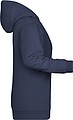 Womens sweatshirt with hoodie James Nicholson, navy, S