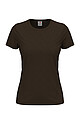 Womens T-shirt STEDMAN CLASIC, dark brown, S