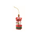 Wooden carousel ornament