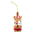 Wooden carousel ornament