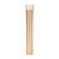 Wooden hand fan, white