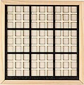 Wooden sudoku game Christa