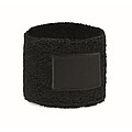 Wristband in polycotton, black