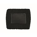 Wristband in polycotton, black