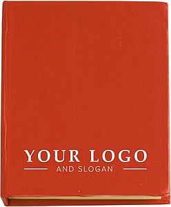 100 self-adhesive memos Red