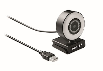 1080P HD webcam and ring light
