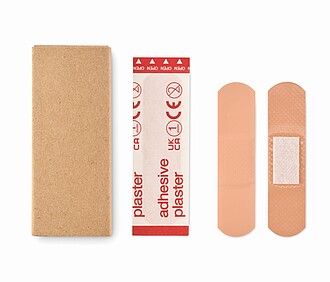 15 pieces adhesive plasters, beige