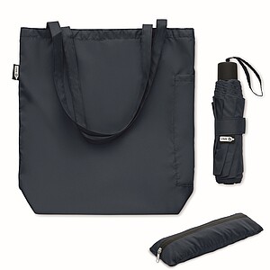 21 inch RPET umbrella set, blue
