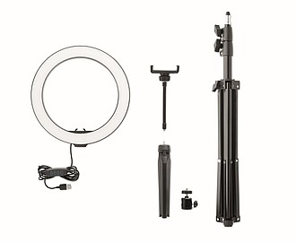 26 cm LED ring light set