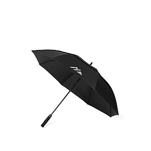 27" Umbrella Nordic Drift with UPF 50+ made from RPET, Black
