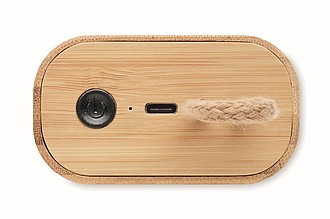 3W Bamboo wireless speaker