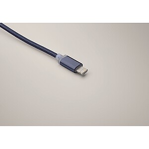 4 in 1 charging cable type C, french navy