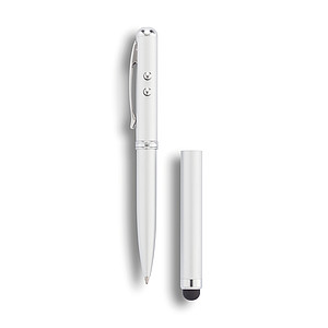 4 in 1 pen, silver