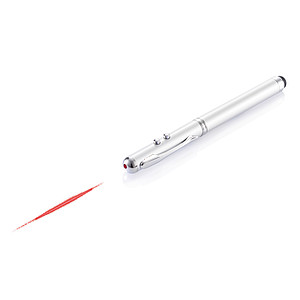 4 in 1 pen, silver