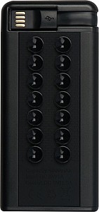 4000 mAh Powerbank with suction cups