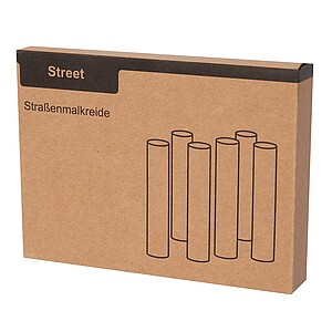 6 piece set sidewalk chalk 