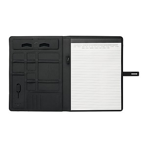 A4 folder w/ wireless charger
