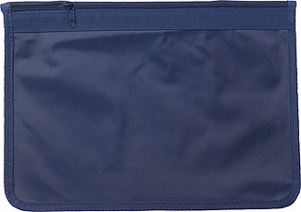 A4 nylon document bag Blue