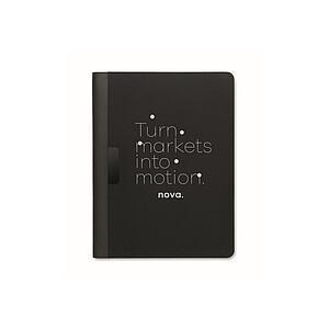 A4 portfolio with notepad
