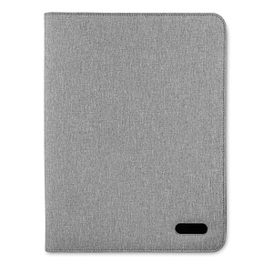 A4 zip portfolio in polyester