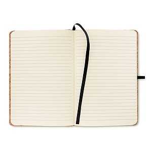 A5 notebook with cork cover