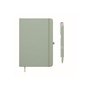 A5 recycled PU notebook set