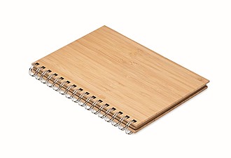 A5 ring bound Bamboo notebook