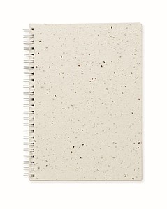 A5 seed paper cover notebook