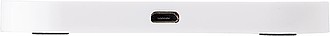 ABS charger with wireless technology and USB and micro USB ports.