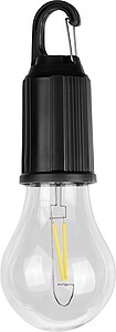 ABS lightbuld Dalton, black