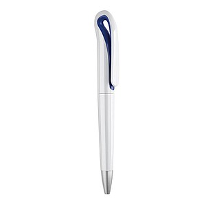 ABS twist ball pen, blue