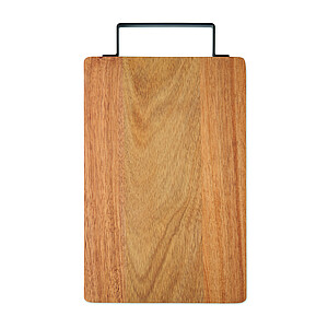 Acacia board with steel handle