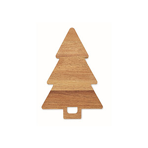 Acacia serving board Xmas tree