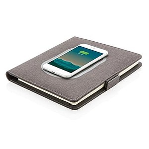Air wireless charging notebook cover A5, black