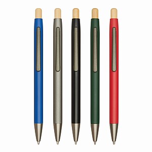 Alu ball pen, red